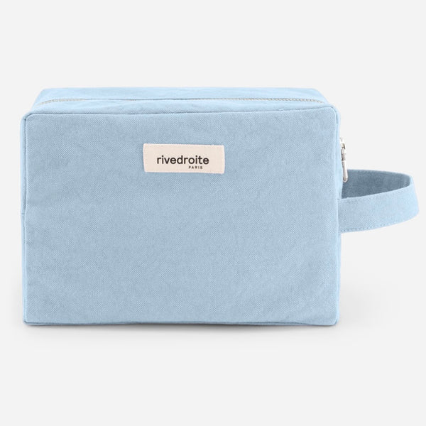 Trousse de toilette tournelle XL bleu