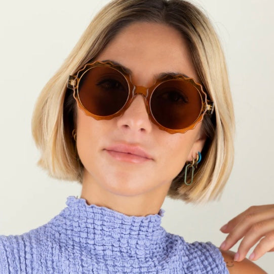 Lunettes de soleil Emma Ambre