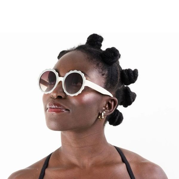 Lunettes de soleil Emma Blanc