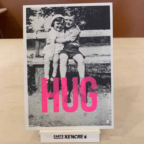 Carte Kencre "Hug"