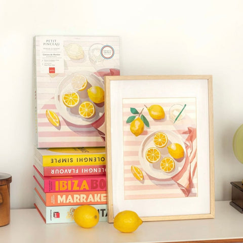 Coffret peinture au numéro Citrons de Menton