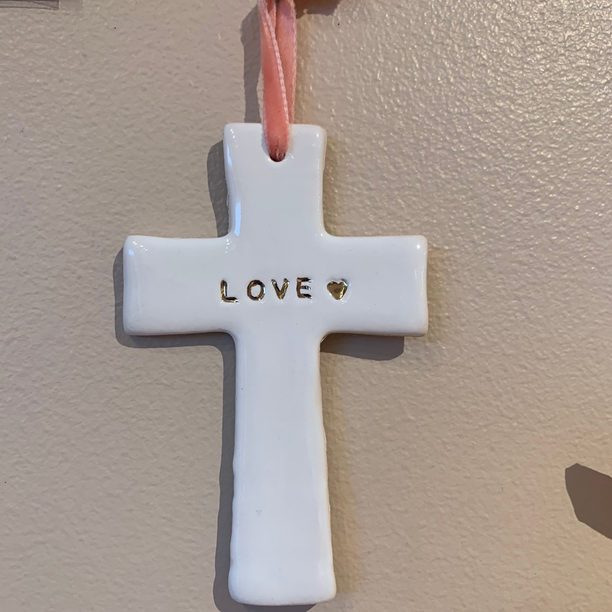 Croix Love Céramique