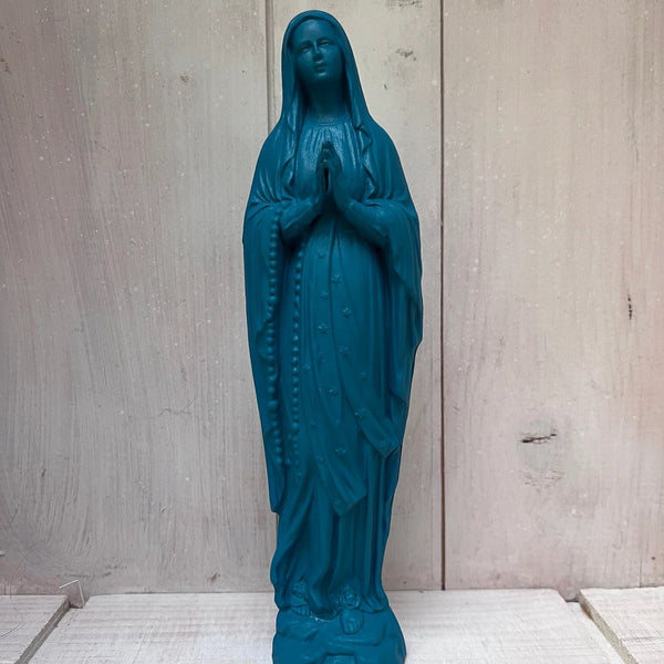 Statuette Vierge 25cm Bleu Sarah Lavoine