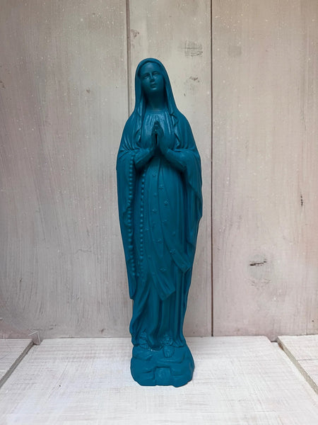 Statuette Vierge 25cm Bleu Sarah Lavoine