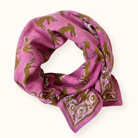 Big Foulard LATIKA Bengale Fuchsia