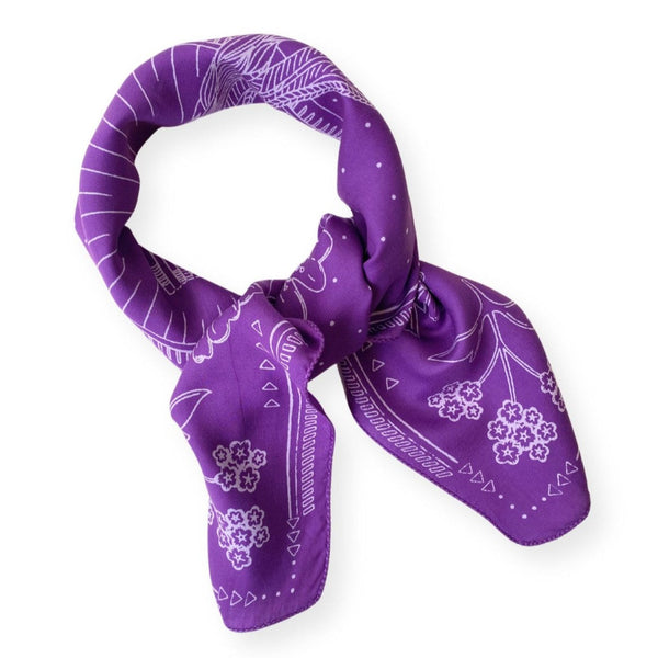 Foulard Palika Iroquois Anémone