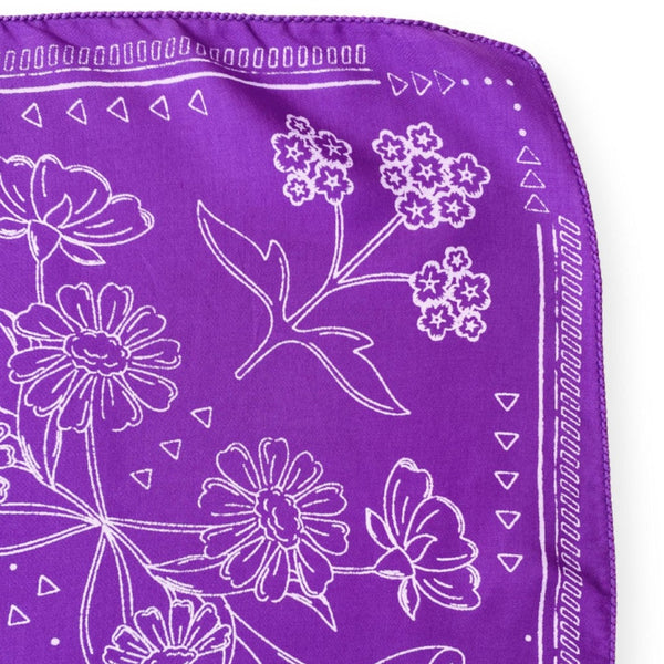 Foulard Palika Iroquois Anémone