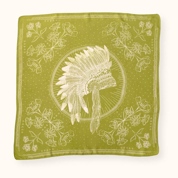 Foulard Palika Iroquois Nénuphar