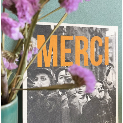 Carte Kencre "Merci"