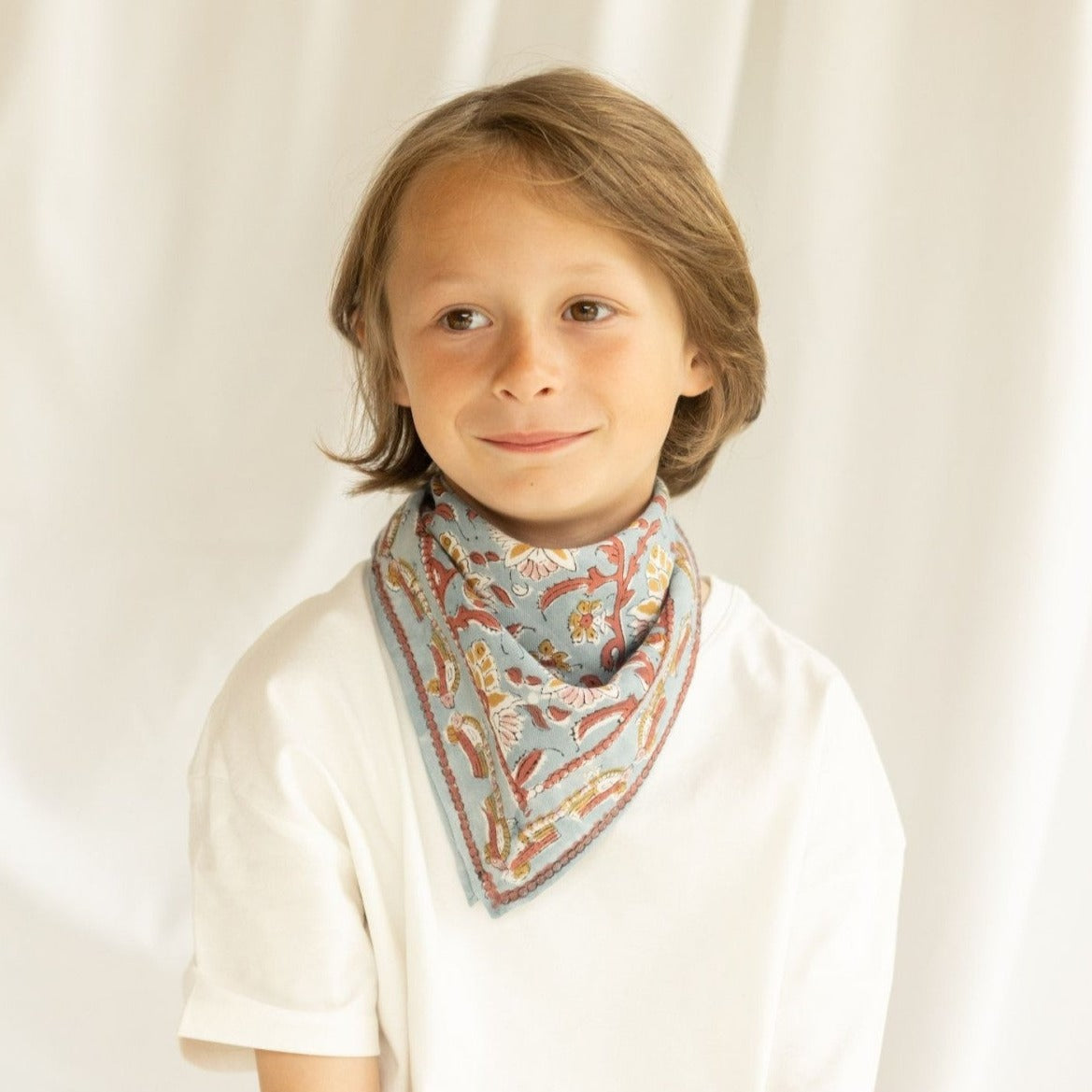 Small foulard Manika Bird Nuage