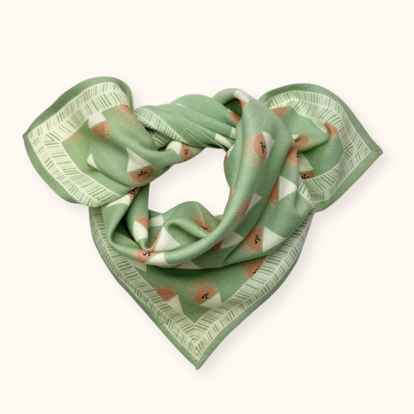 Small foulard Manika Sorbet Pistache